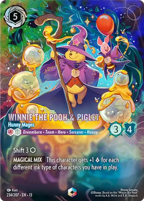 Winnie the Pooh & Piglet - Hunny Mages