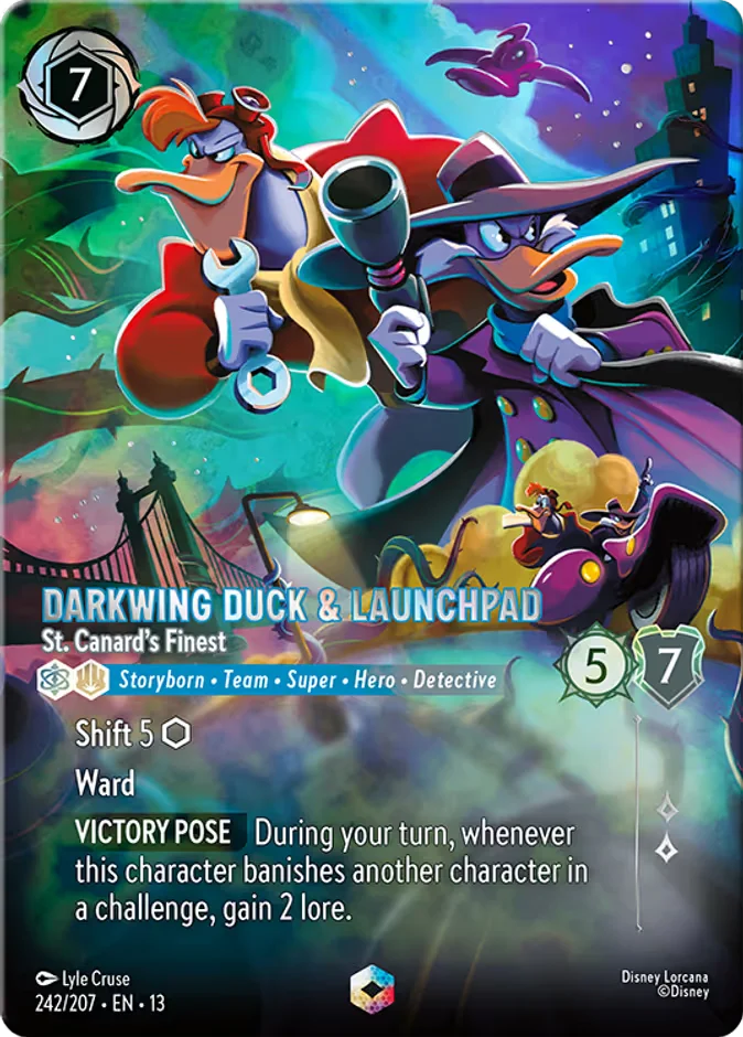 Darkwing Duck & Launchpad - St. Canard's Finest