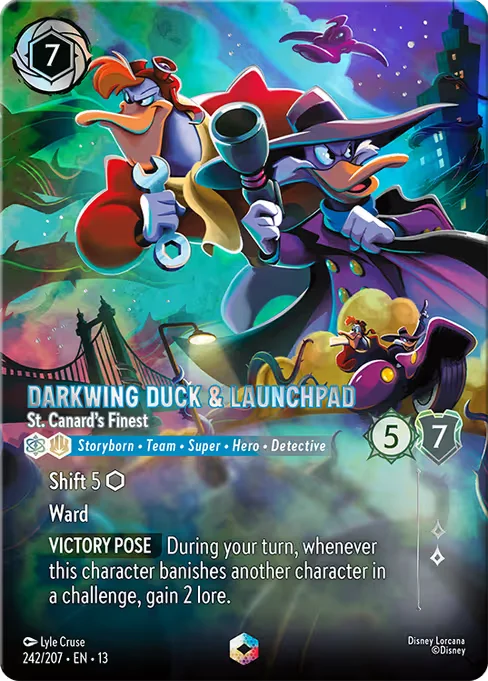 Darkwing Duck & Launchpad - St. Canard's Finest