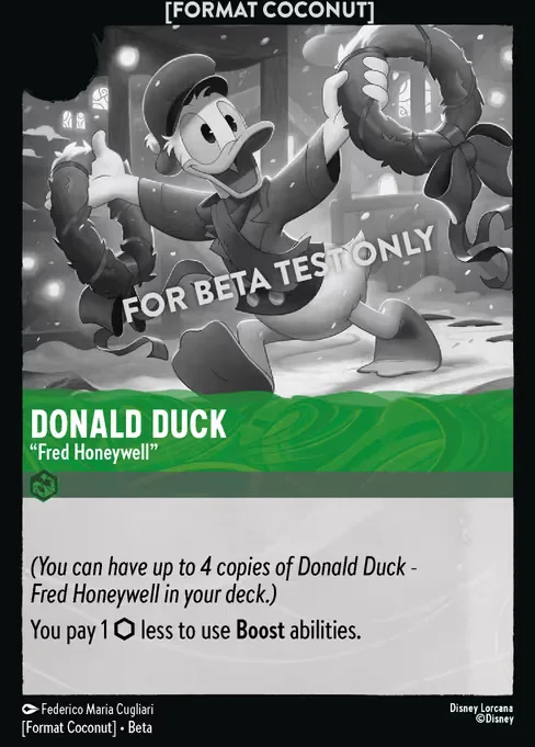 Donald Duck - "Fred Honeywell"