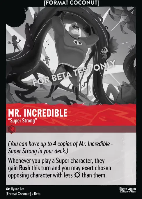 Mr. Incredible - "Super Strong"