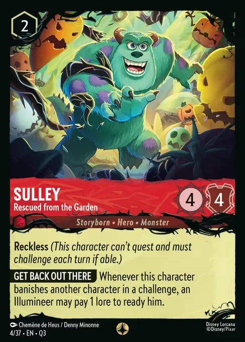 Sulley - Rescued from the Garden