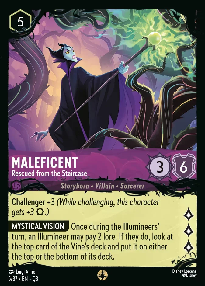 Maleficent - Rescued from the Staircase