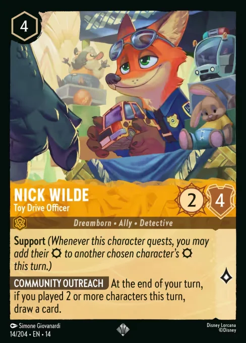 Nick Wilde - Toy Drive Officer