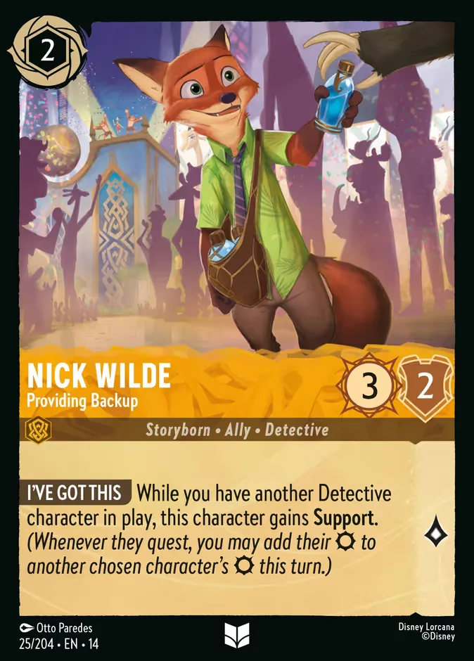 Nick Wilde - Providing Backup