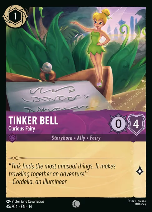 Tinker Bell - Curious Fairy