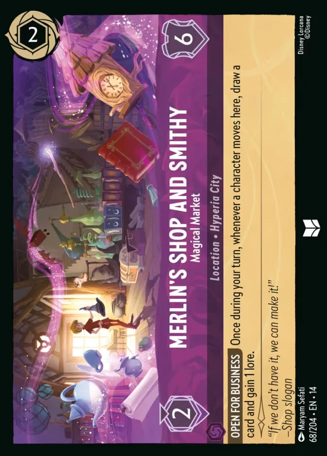 Merlin's Shop and Smithy - Magical Markey
