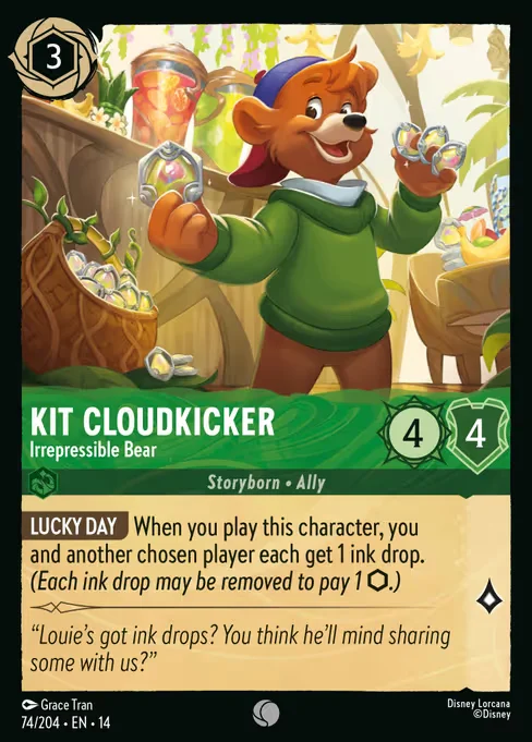 Kit Cloudkicker - Irrepressible Bear