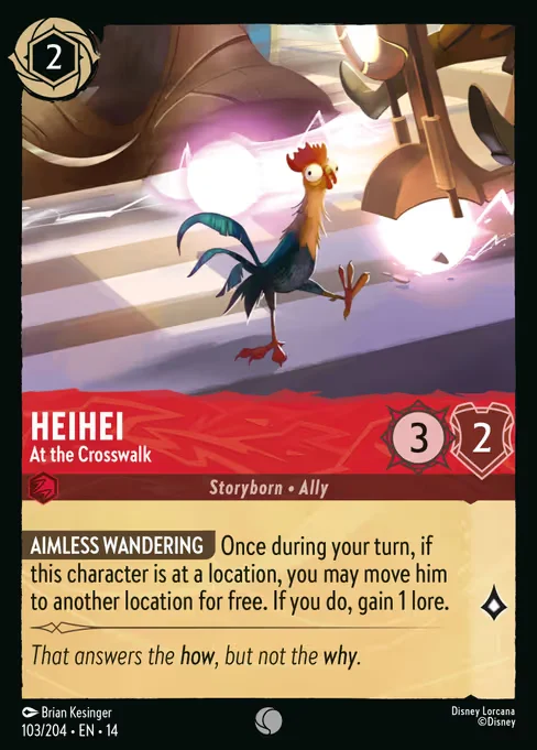 Heihei - At the Crosswalk