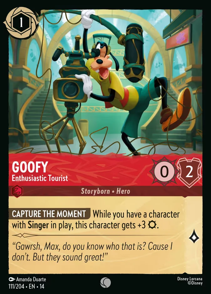 Goofy - Enthusiastic Tourist