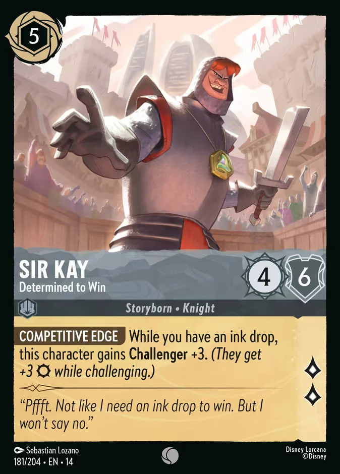 Sir Kay - Determined to Win