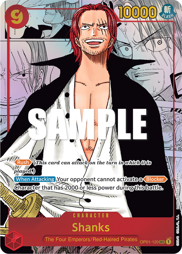 Shanks (Parallel, Manga, Alternate Art)