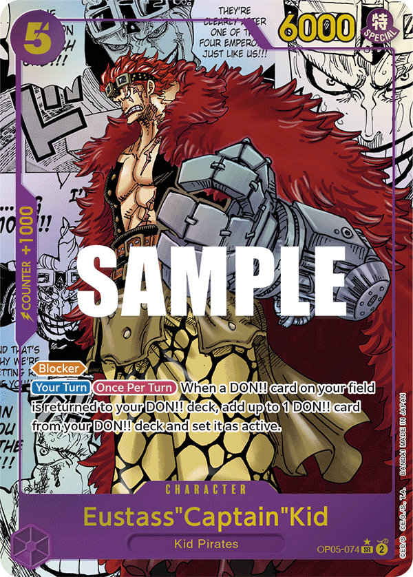 Eustass"Captain"Kid (Alternate Art, Manga)