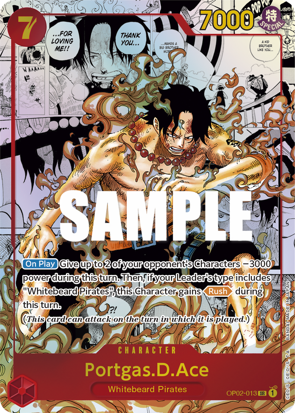 Portgas.D.Ace (Parallel, Manga, Alternate Art)