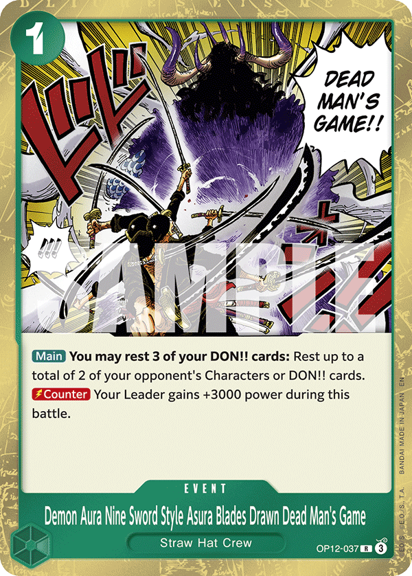 Demon Aura Nine Sword Style Asura Blades Drawn Dead Man's Game