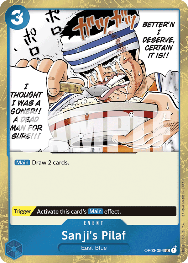 Sanji's Pilaf (Jolly Roger Foil)