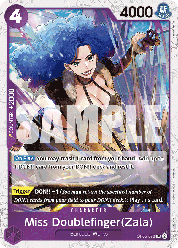 Miss Doublefinger(Zala) (Jolly Roger Foil)