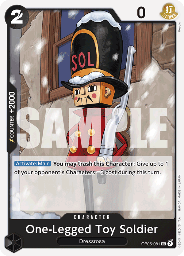 One-Legged Toy Soldier (Reprint)