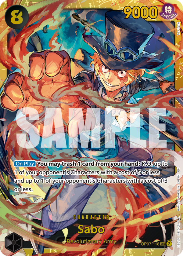 Sabo - OP07-118 (Reprint)