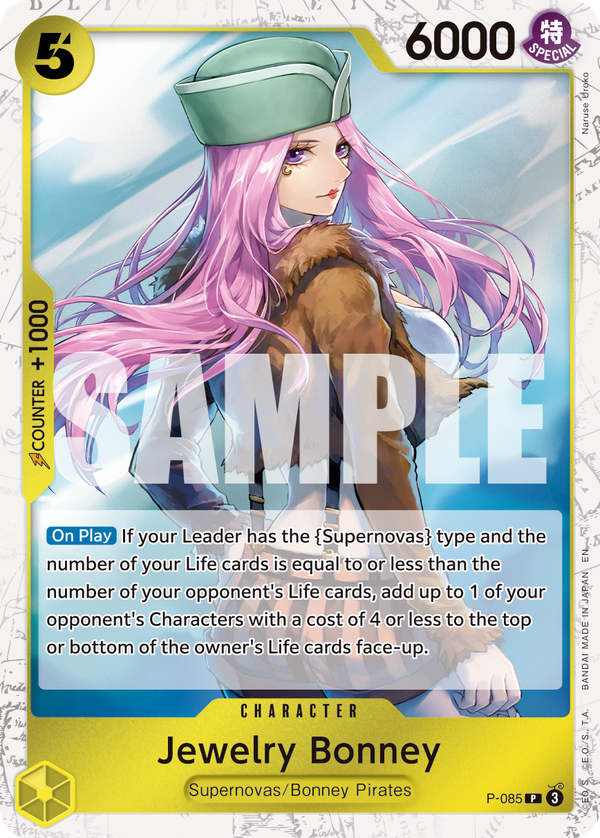 Jewelry Bonney - P-085 (Pirate Foil)
