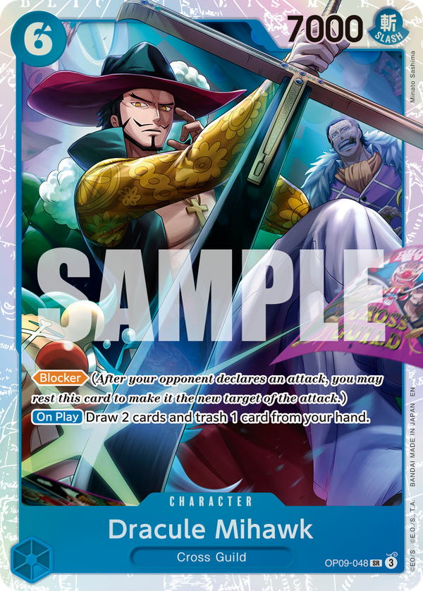 Dracule Mihawk - OP09-048 (Reprint)