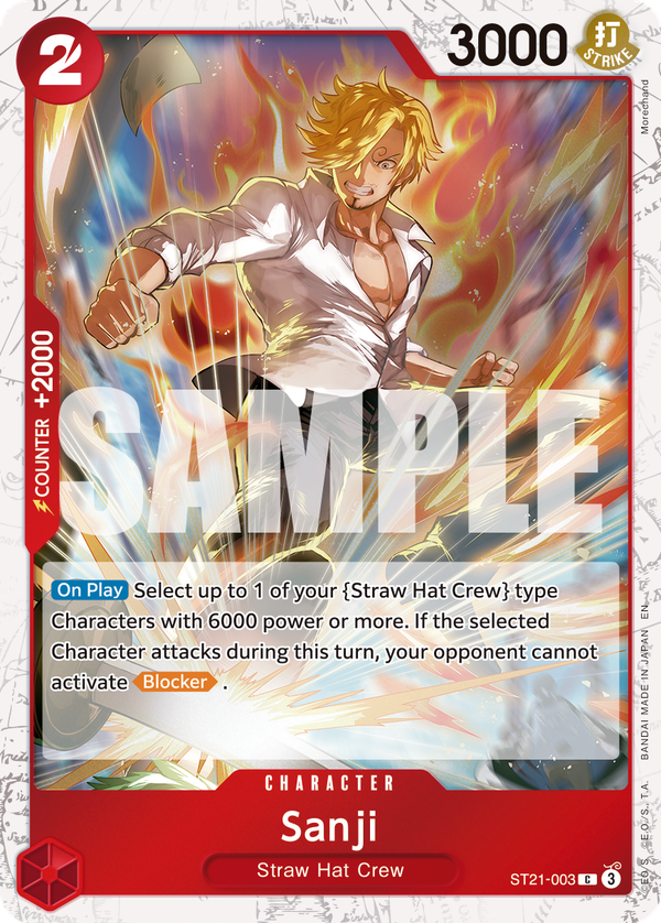 Sanji - ST21-003 (Pirate Foil)