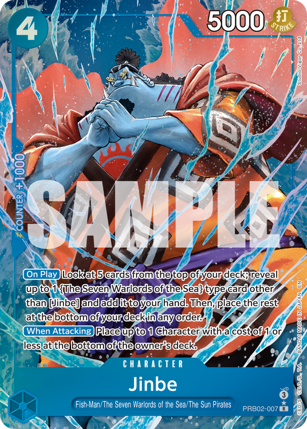 Jinbe - PRB02-007 (Alternate Art)