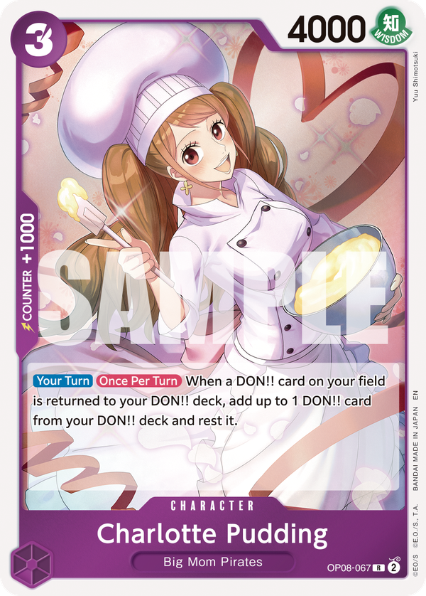 Charlotte Pudding - OP08-067 (Reprint)