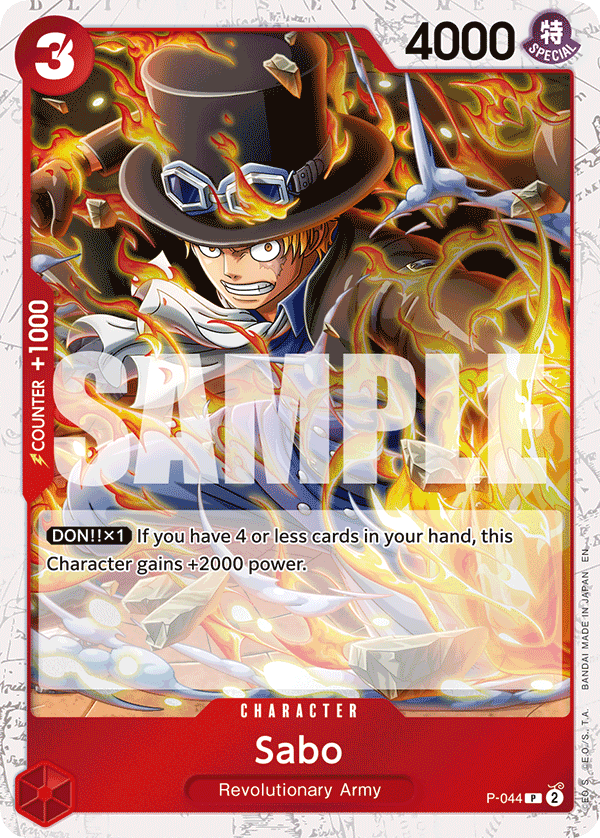 Sabo - P-044 (Pirate Foil)
