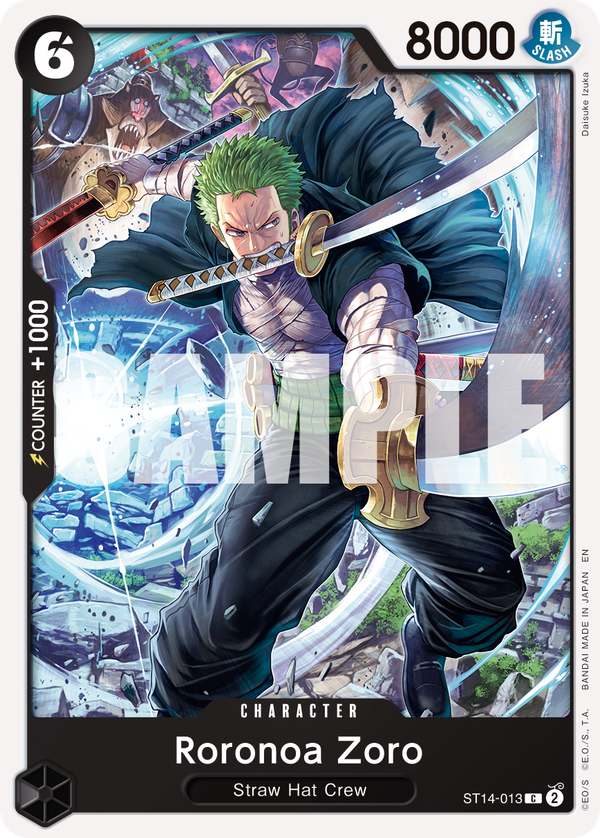 Roronoa Zoro - ST14-013 (Reprint)