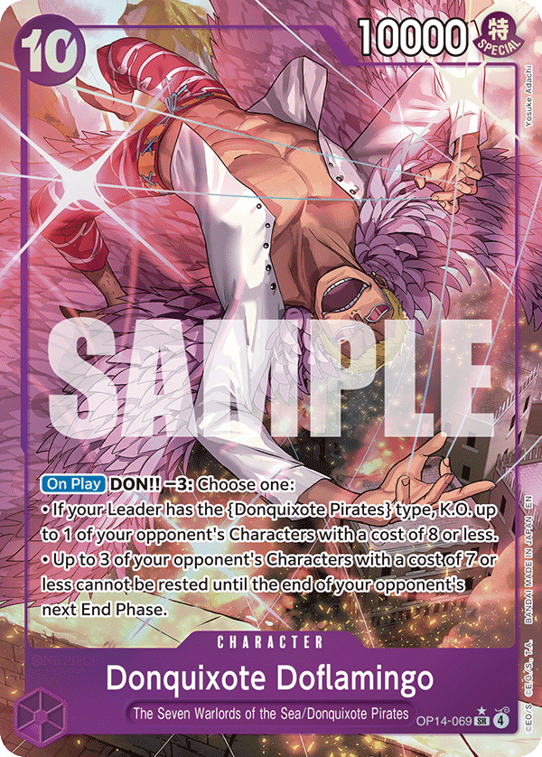 Donquixote Doflamingo - OP14-069 (Alternate Art)