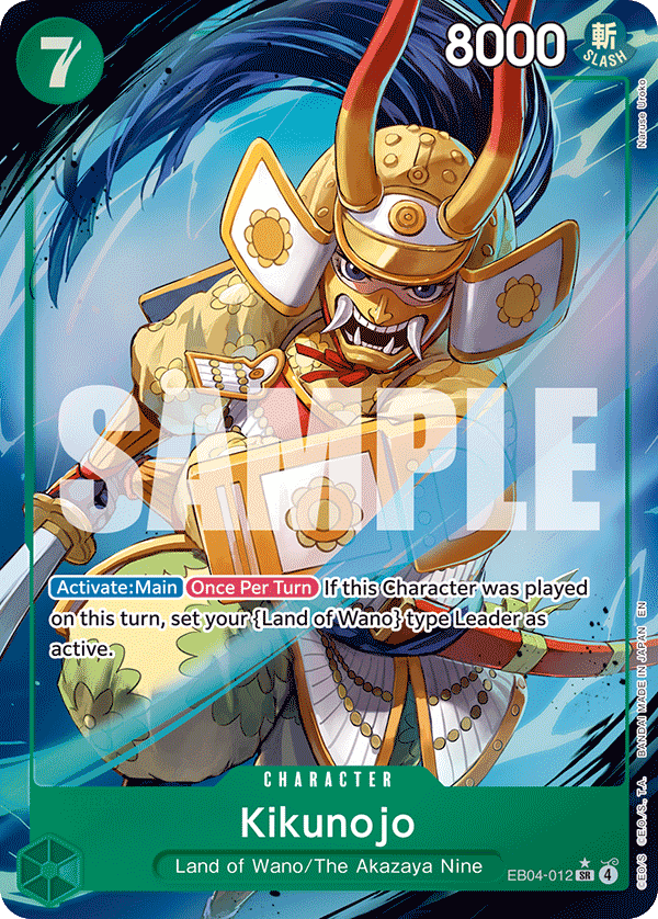Kikunojo - EB04-012 (Alternate Art)