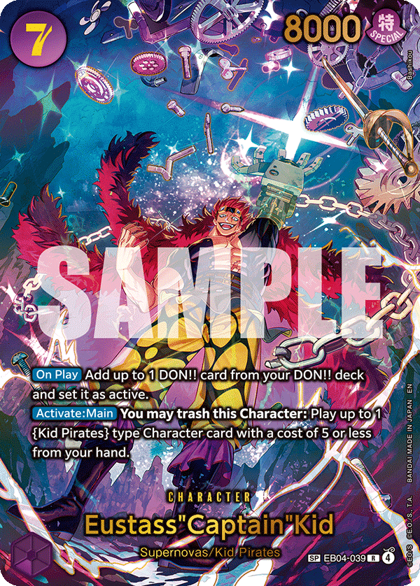 Eustass"Captain"Kid - EB04-039 (SP)