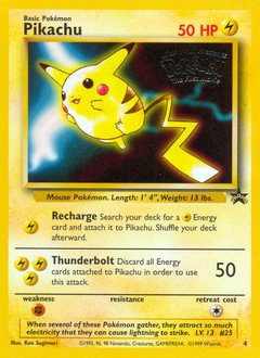 Pikachu - Wizards Black Star Promos