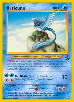 Articuno - Wizards Black Star Promos