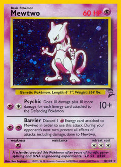 Mewtwo - Base Set 2
