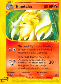Ninetales - Expedition Base Set