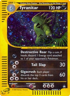 Tyranitar - Aquapolis