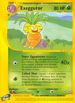 Exeggutor - Aquapolis