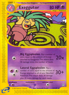 Exeggutor - Aquapolis