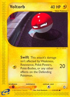 Voltorb - Aquapolis