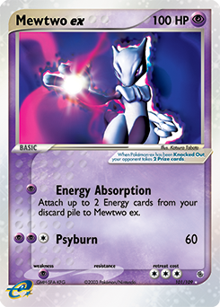 Mewtwo ex - Ruby & Sapphire