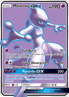 Mewtwo-GX - Shining Legends