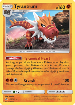 Tyrantrum - Forbidden Light