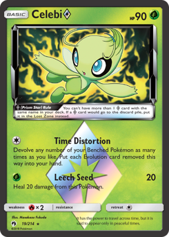 Celebi ◇ - Lost Thunder