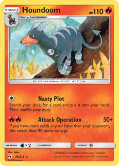 Houndoom - Lost Thunder