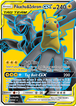 Pikachu & Zekrom-GX - Team Up
