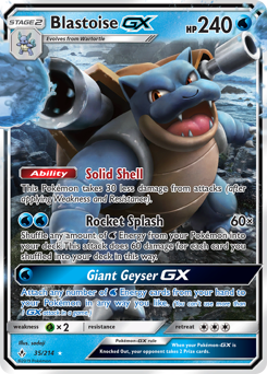 Blastoise-GX - Unbroken Bonds