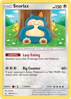 Snorlax - Unbroken Bonds