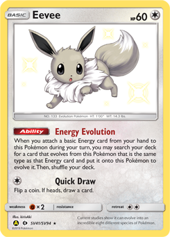 Eevee - Hidden Fates Shiny Vault